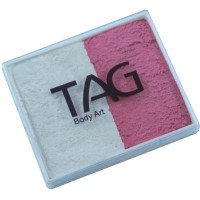 Tag Body Art 50g Split Cake Pearl Rose and Pearl White (PEARL ROSE AND PEARL WHITE)